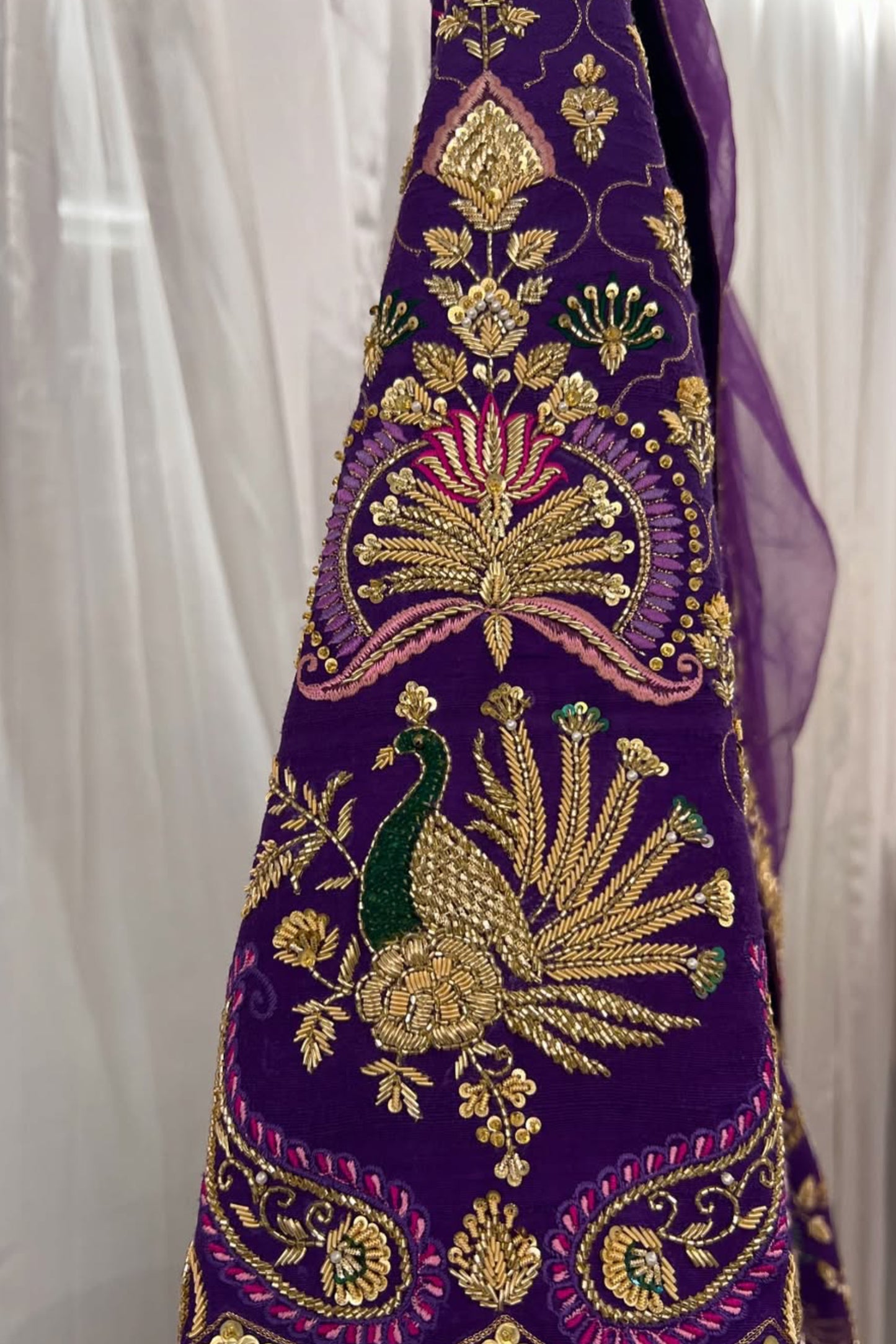 Violet Gharara Suit
