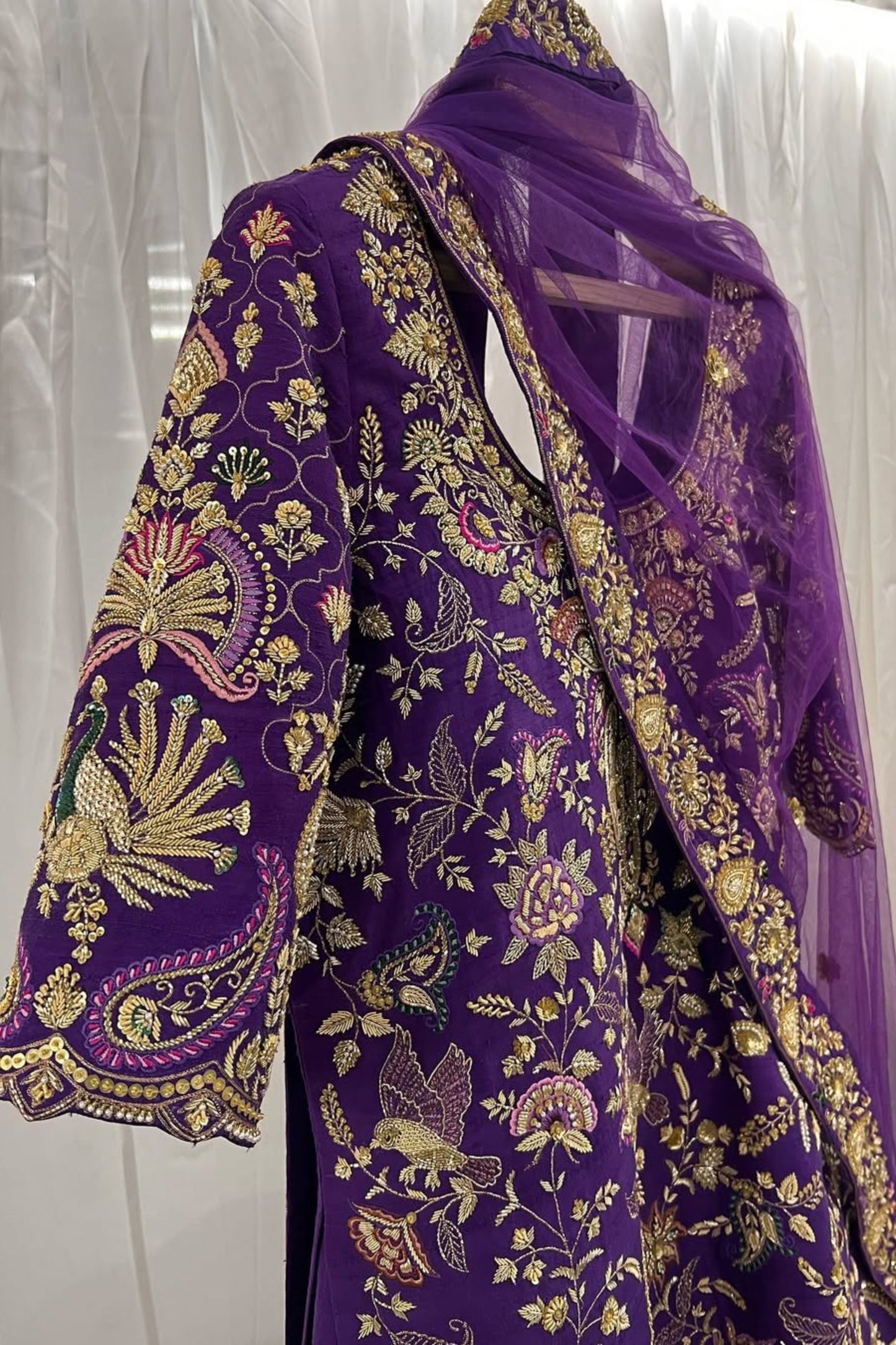 Violet Gharara Suit