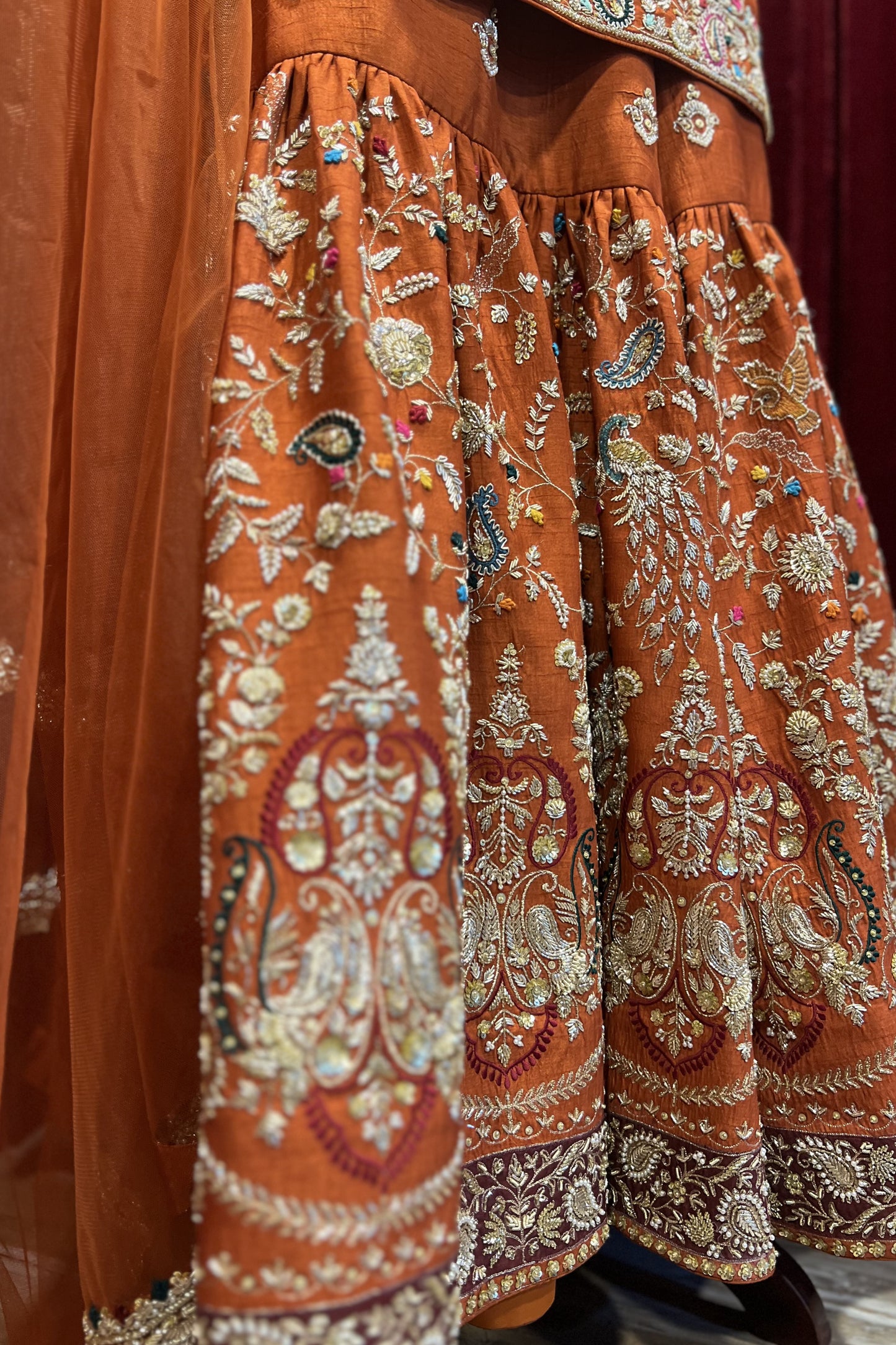 Orange Gharara