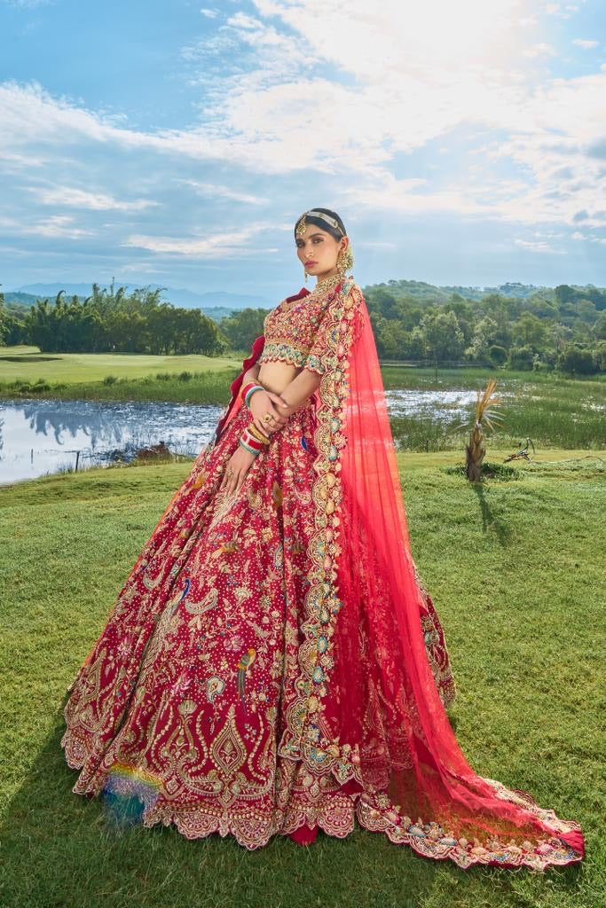 Spice Red Bridal Joda