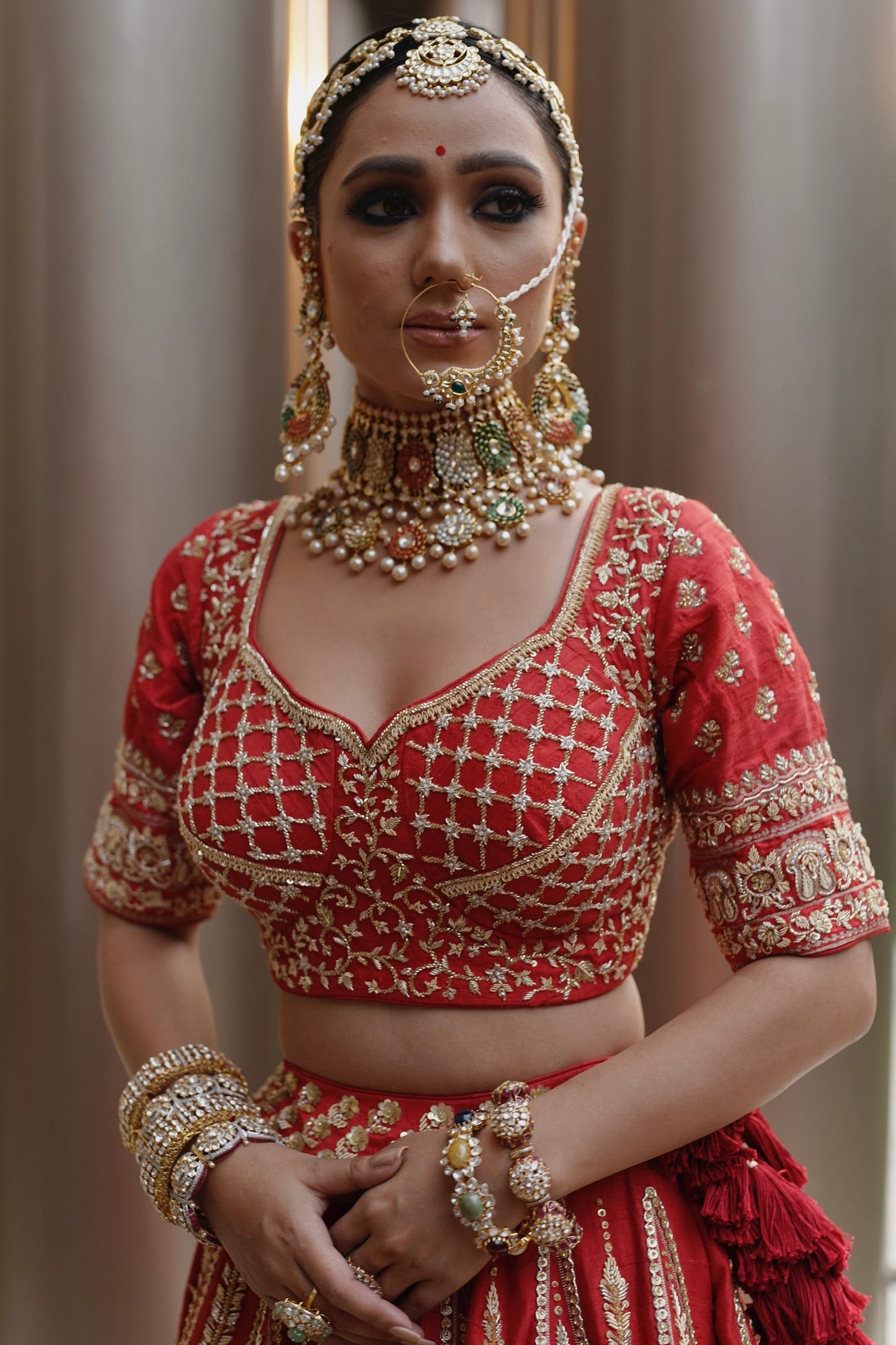 Merlot Red Bridal Jodal