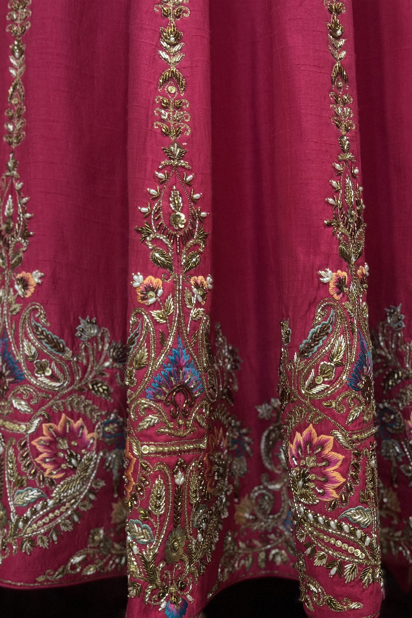 Pink Ombré Anarkali