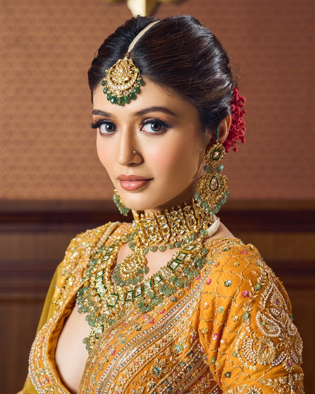 Burnt Yellow Bridal Joda