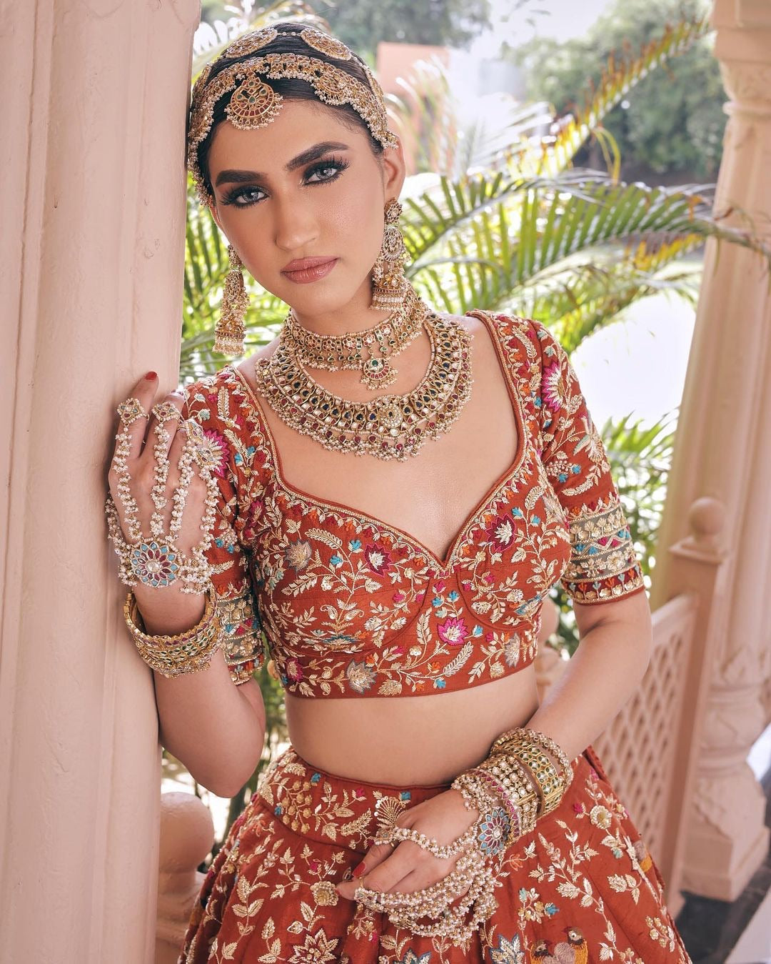 Burnt Orange Bridal Joda