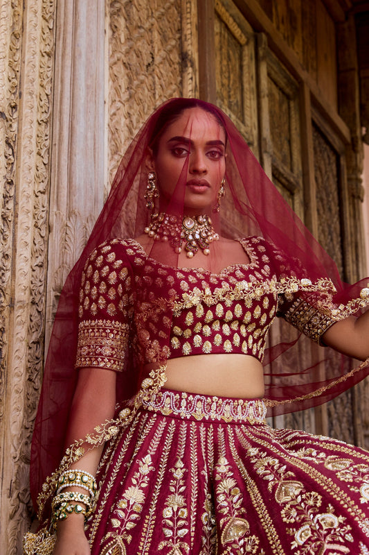 Crimson Bridal Joda
