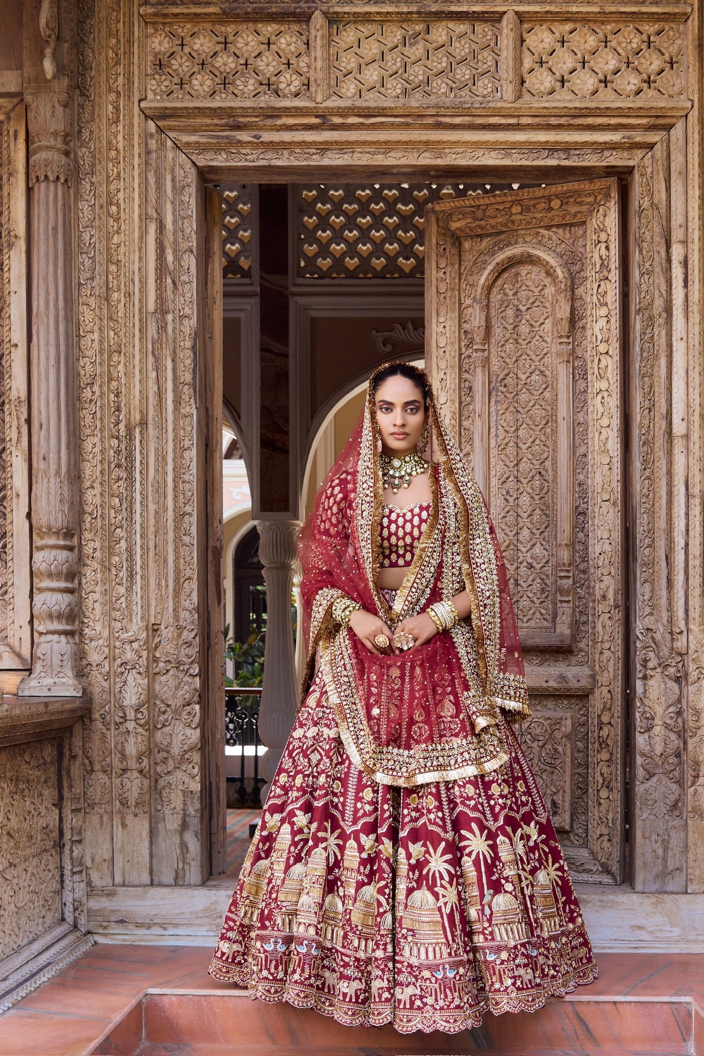 Crimson Bridal Joda