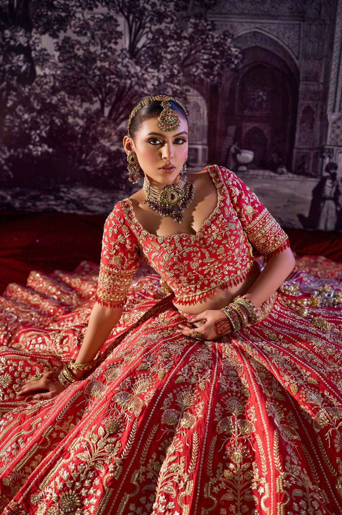Rush Red Kalidar Joda