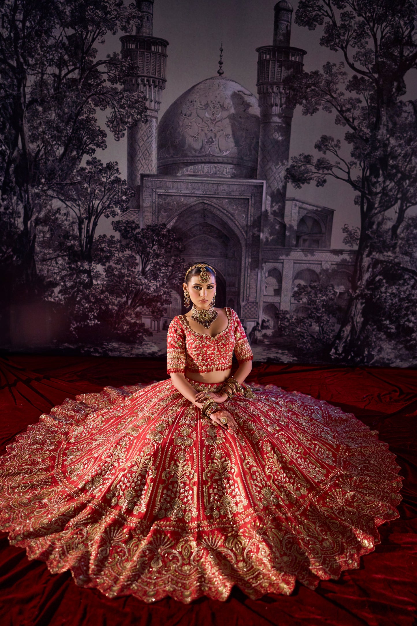 Rush Red Kalidar Joda