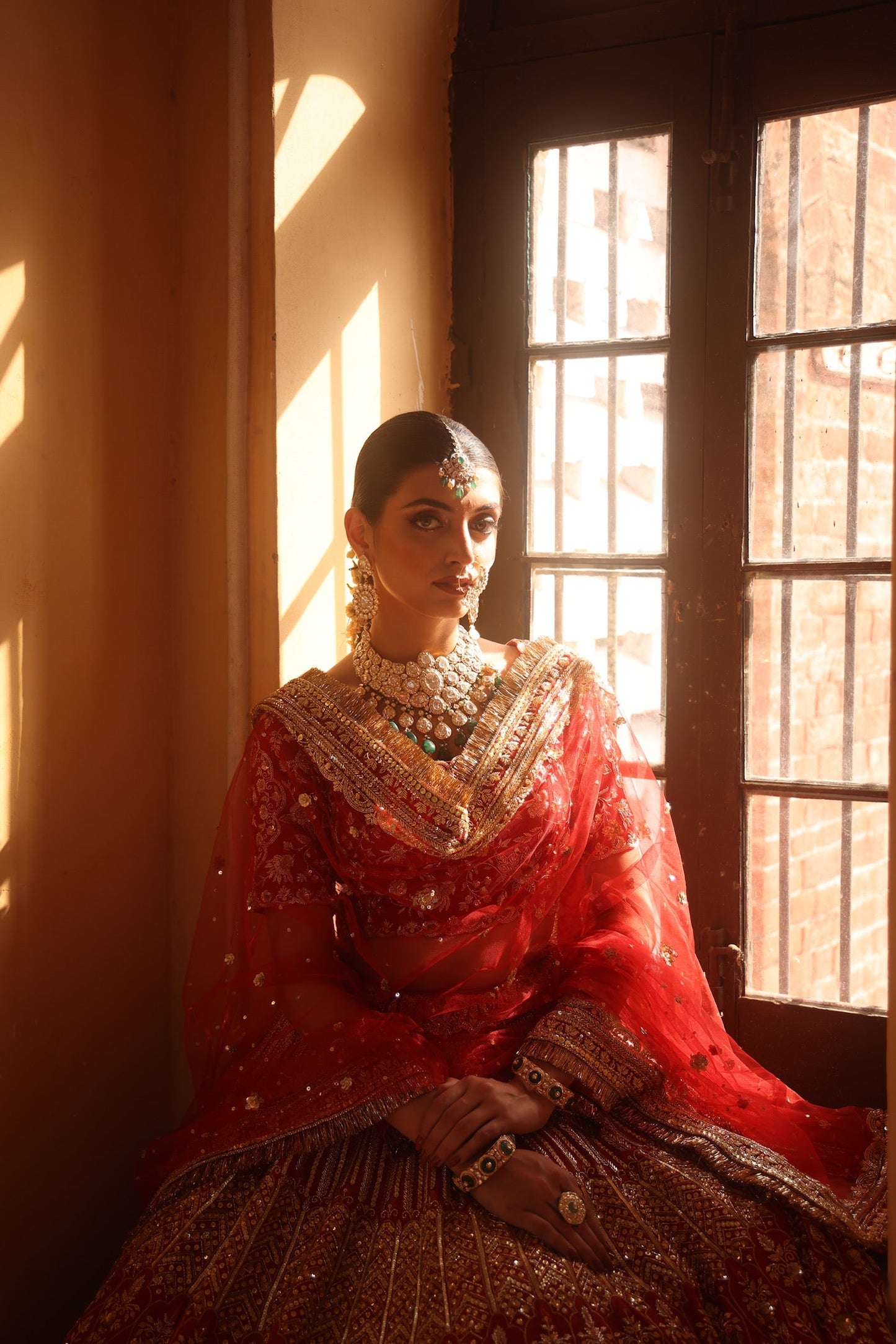 Fusion Red Bridal Joda