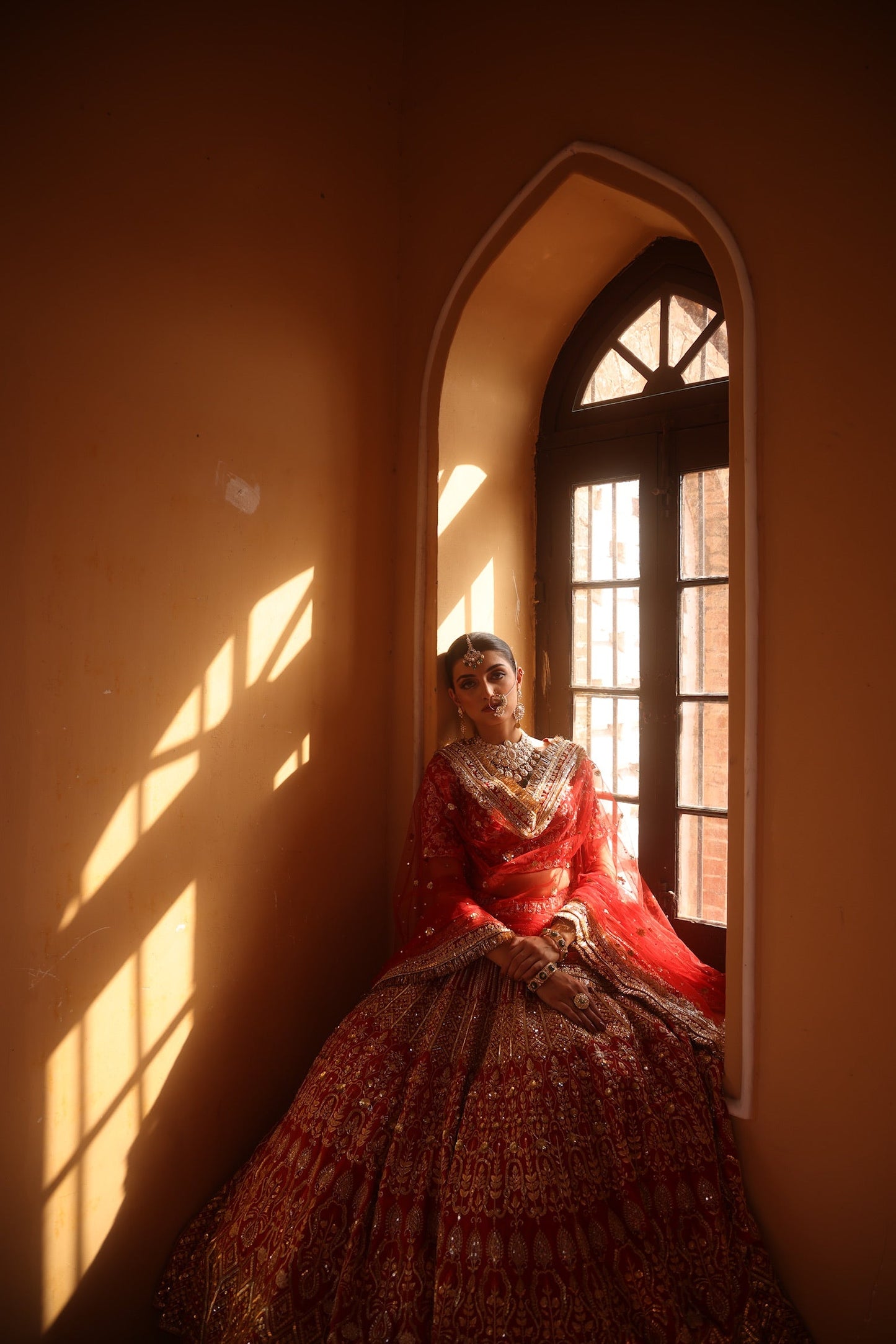 Fusion Red Bridal Joda