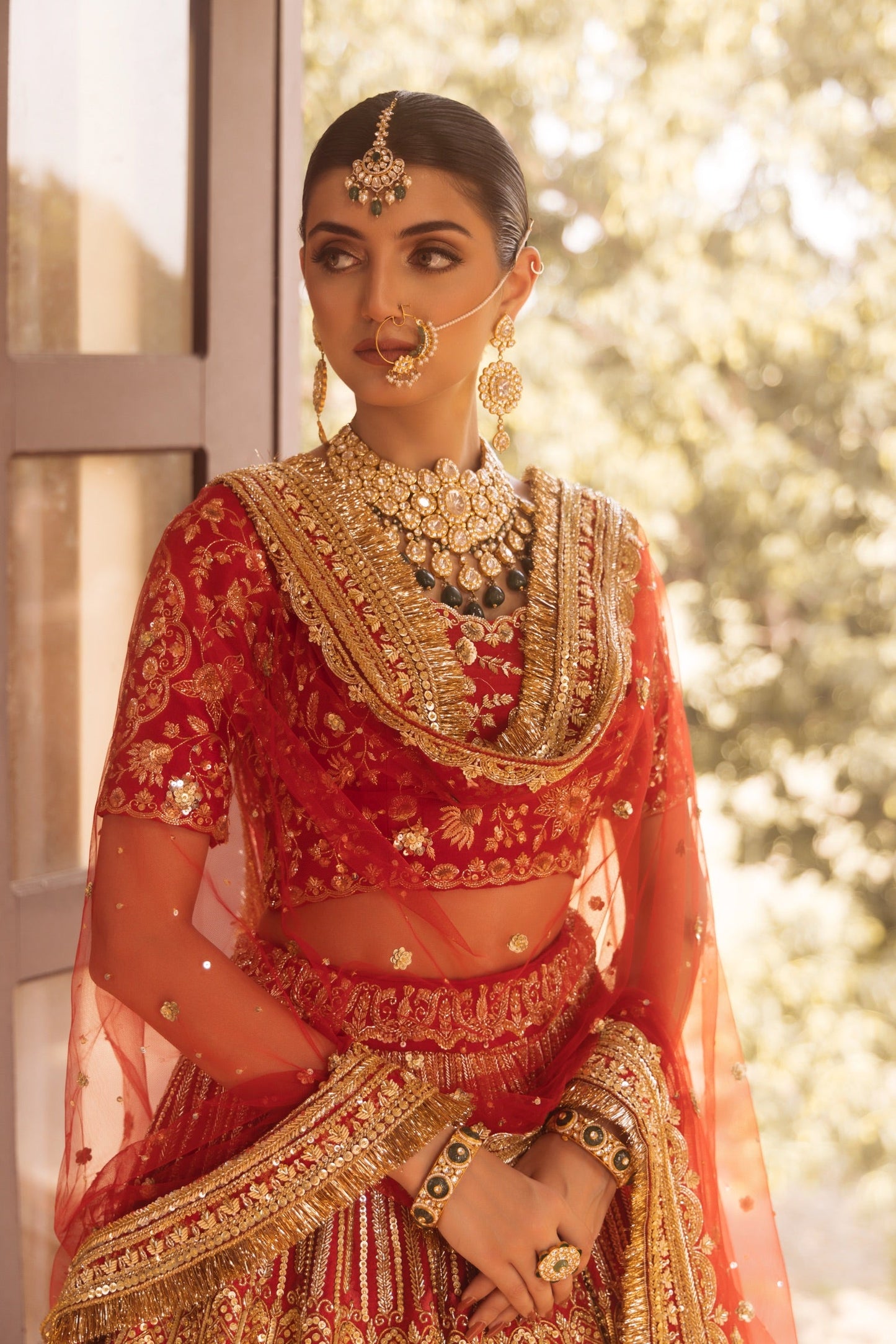 Fusion Red Bridal Joda