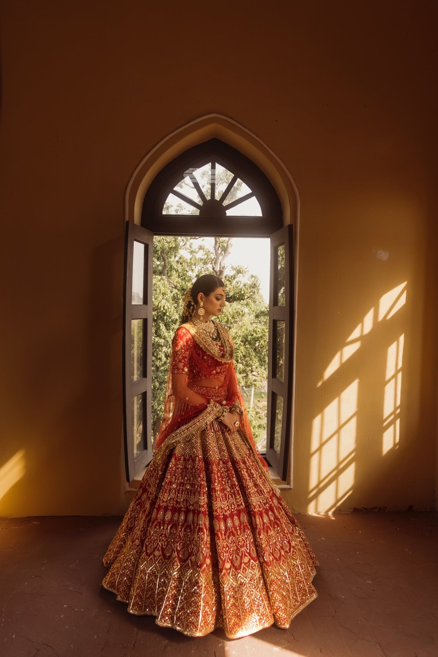 Fusion Red Bridal Joda