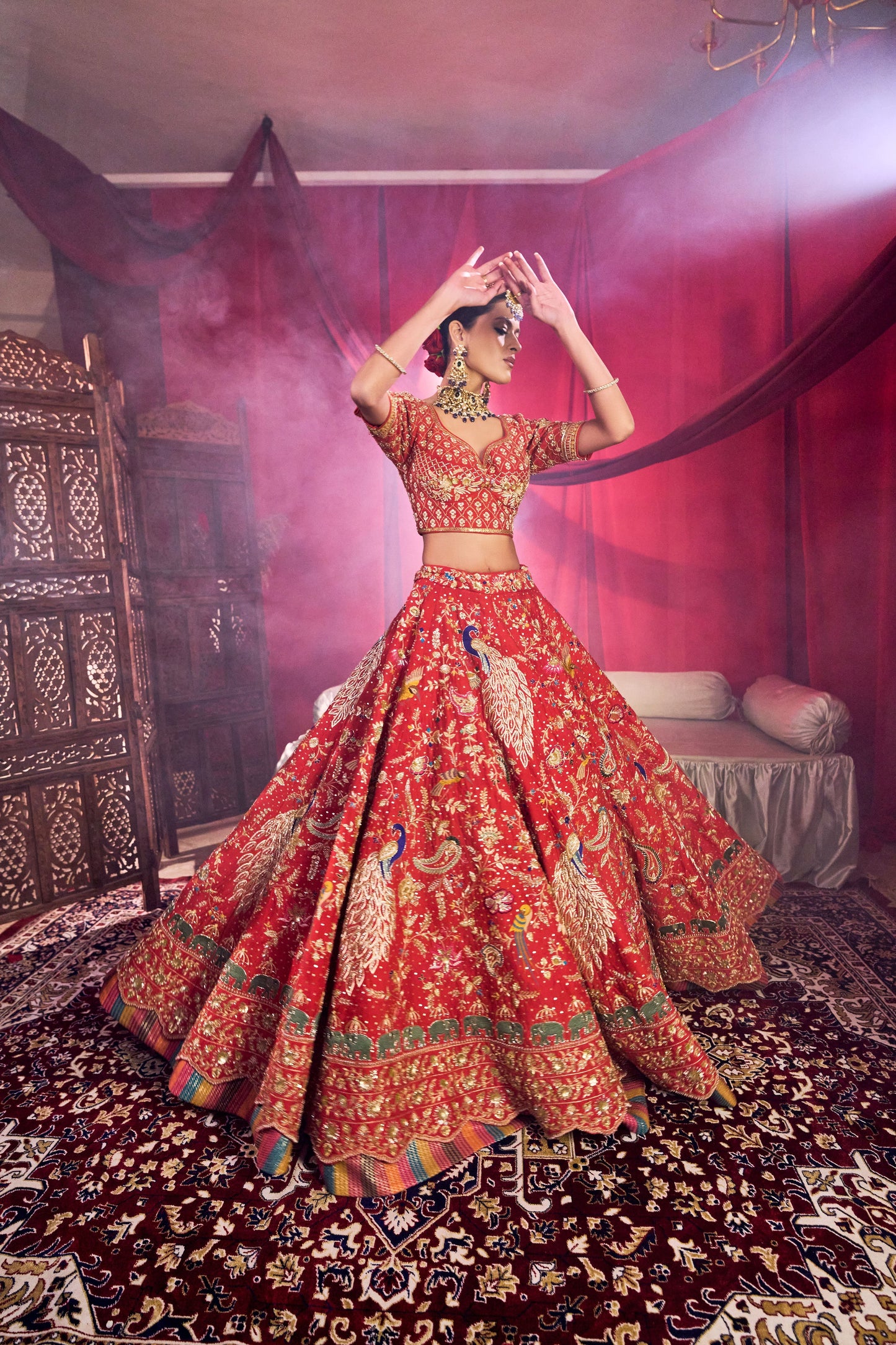 Tuscan Red Bridal Joda