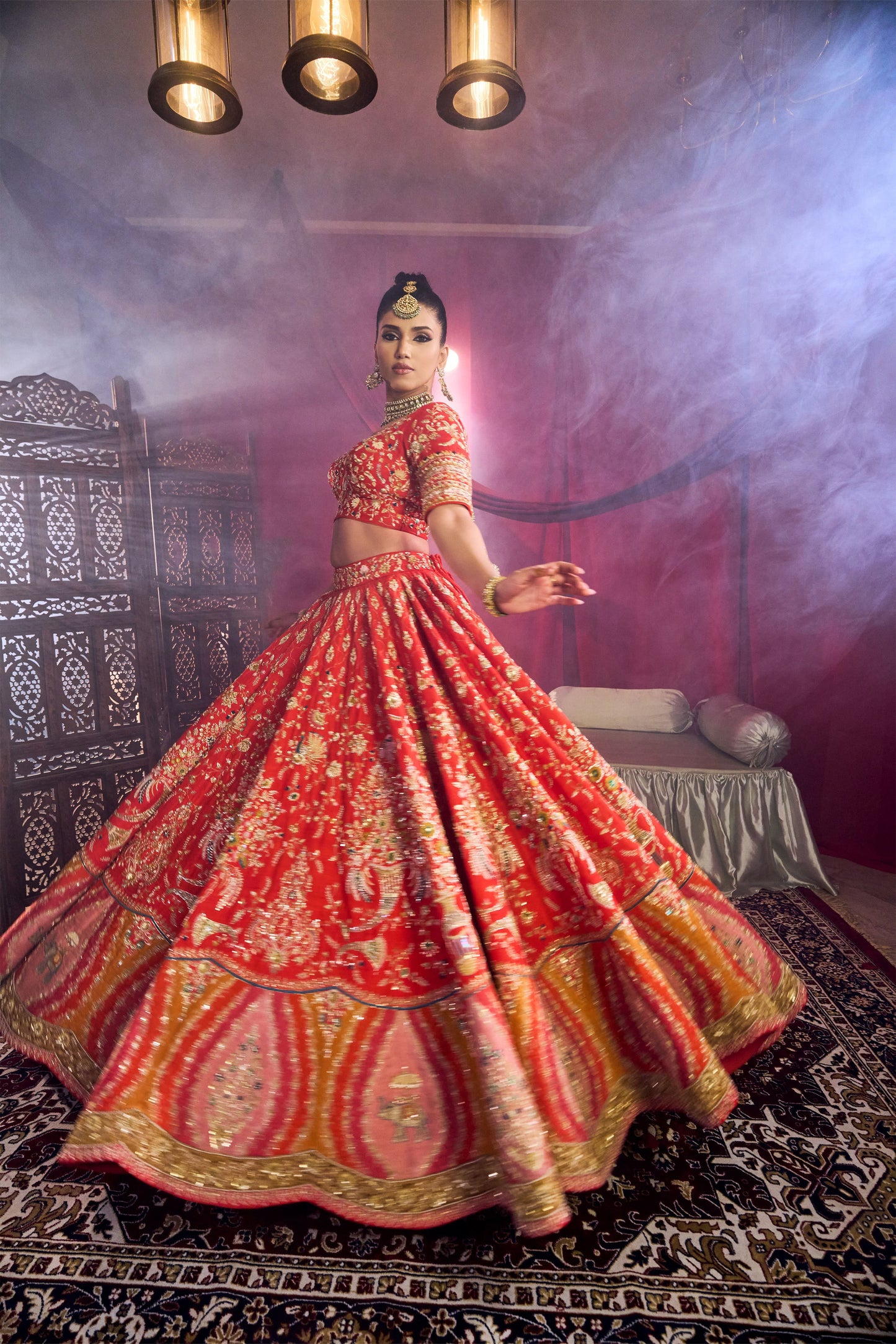 Rose Red Bridal Joda