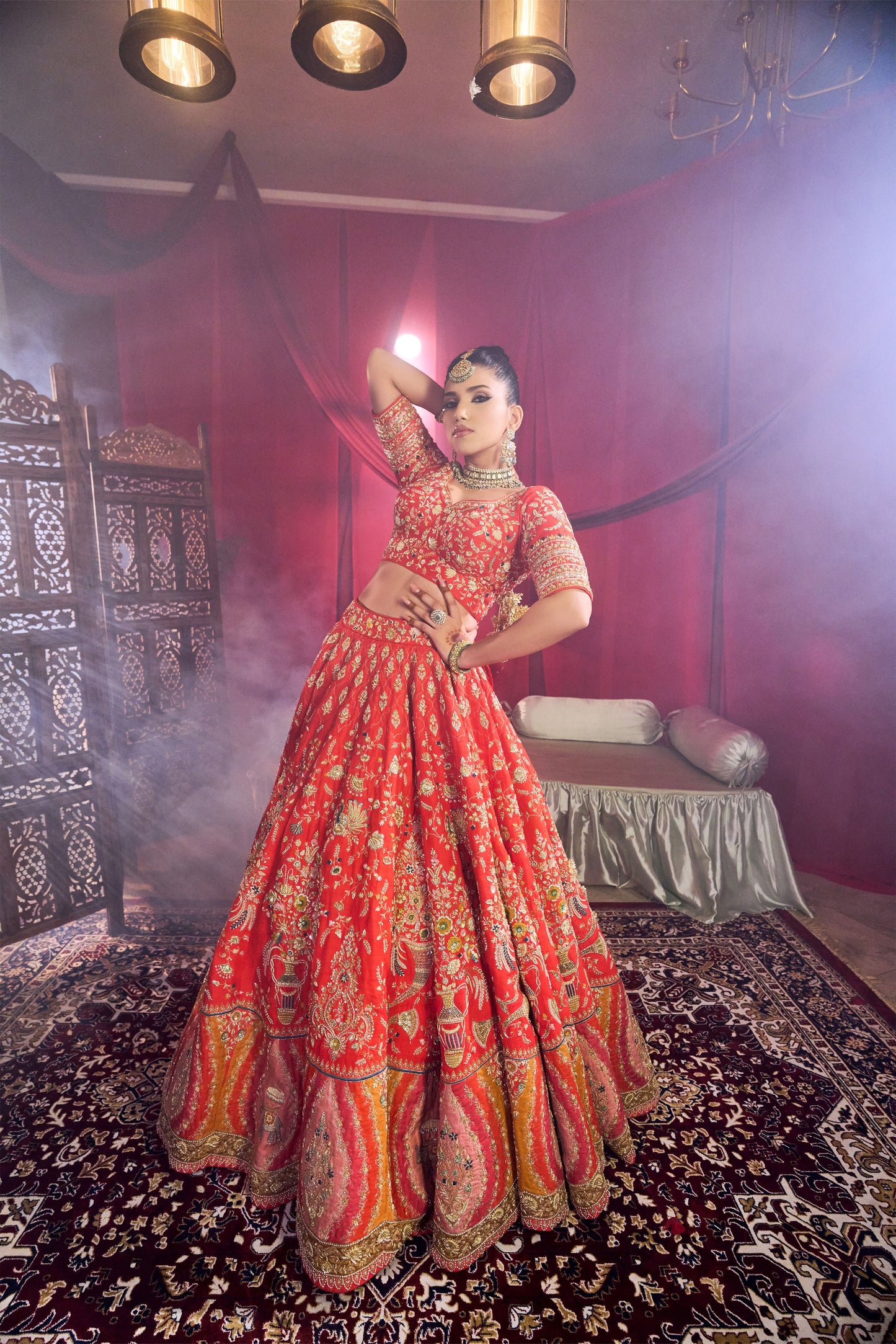 Rose Red Bridal Joda