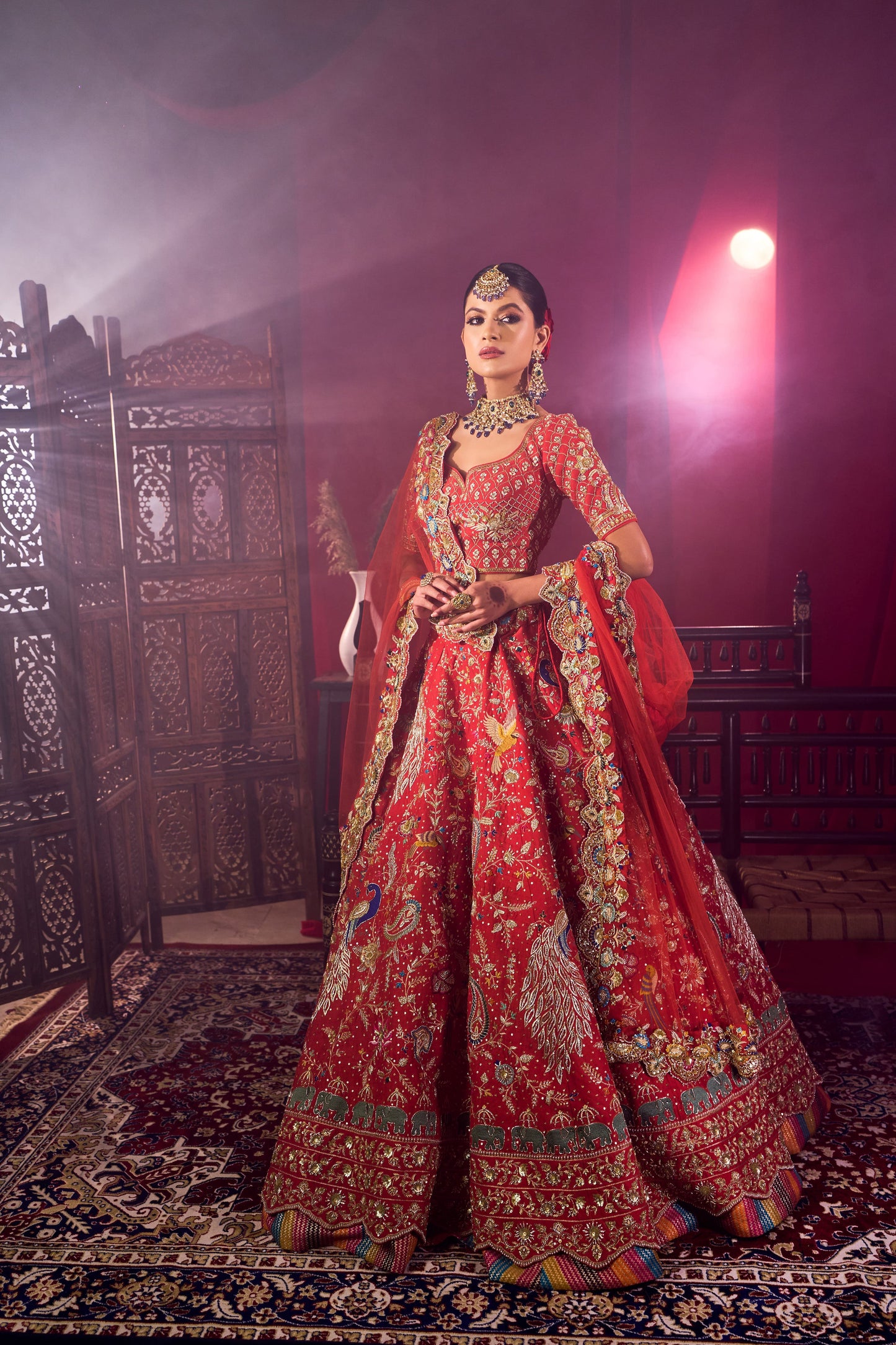 Tuscan Red Bridal Joda