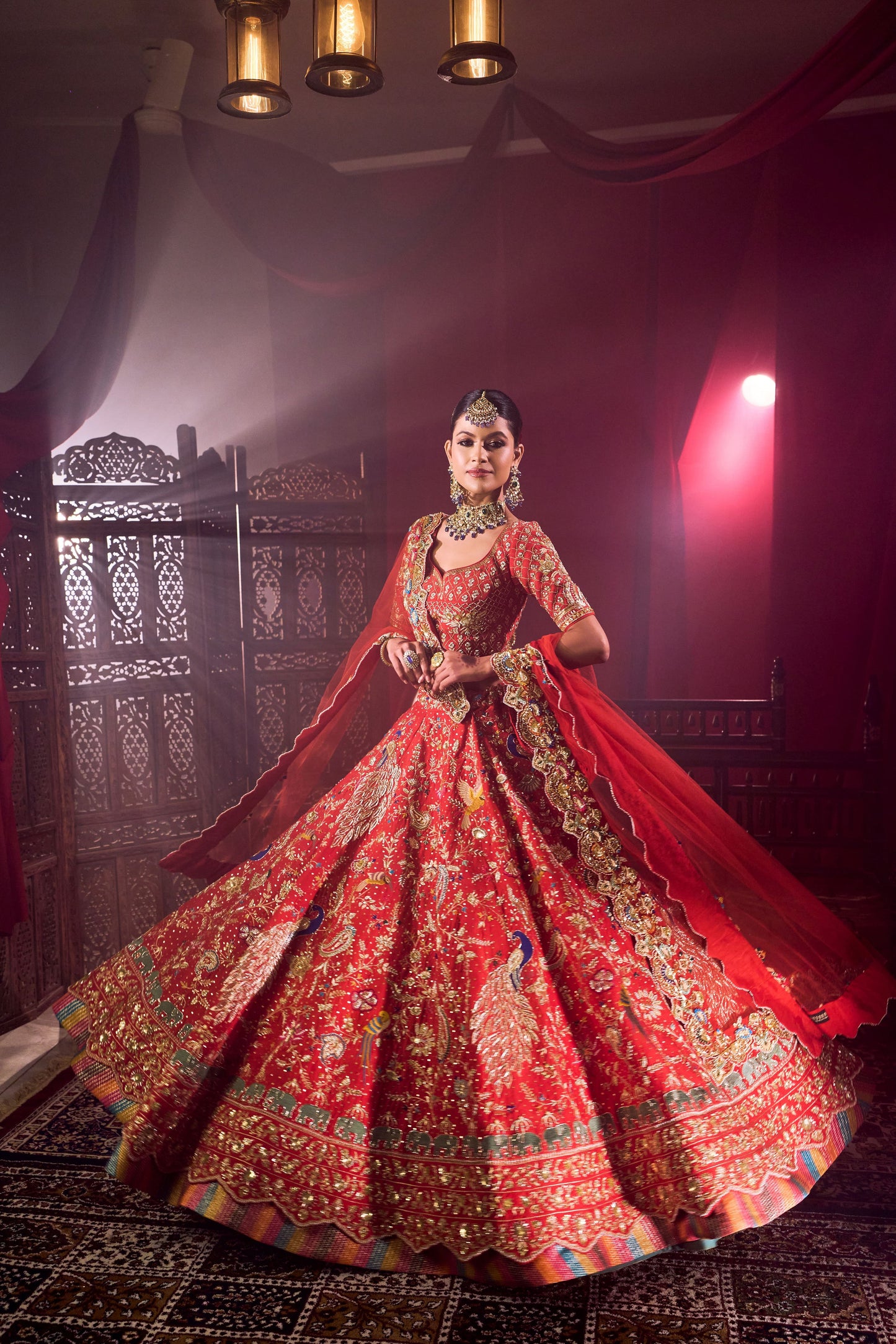 Tuscan Red Bridal Joda