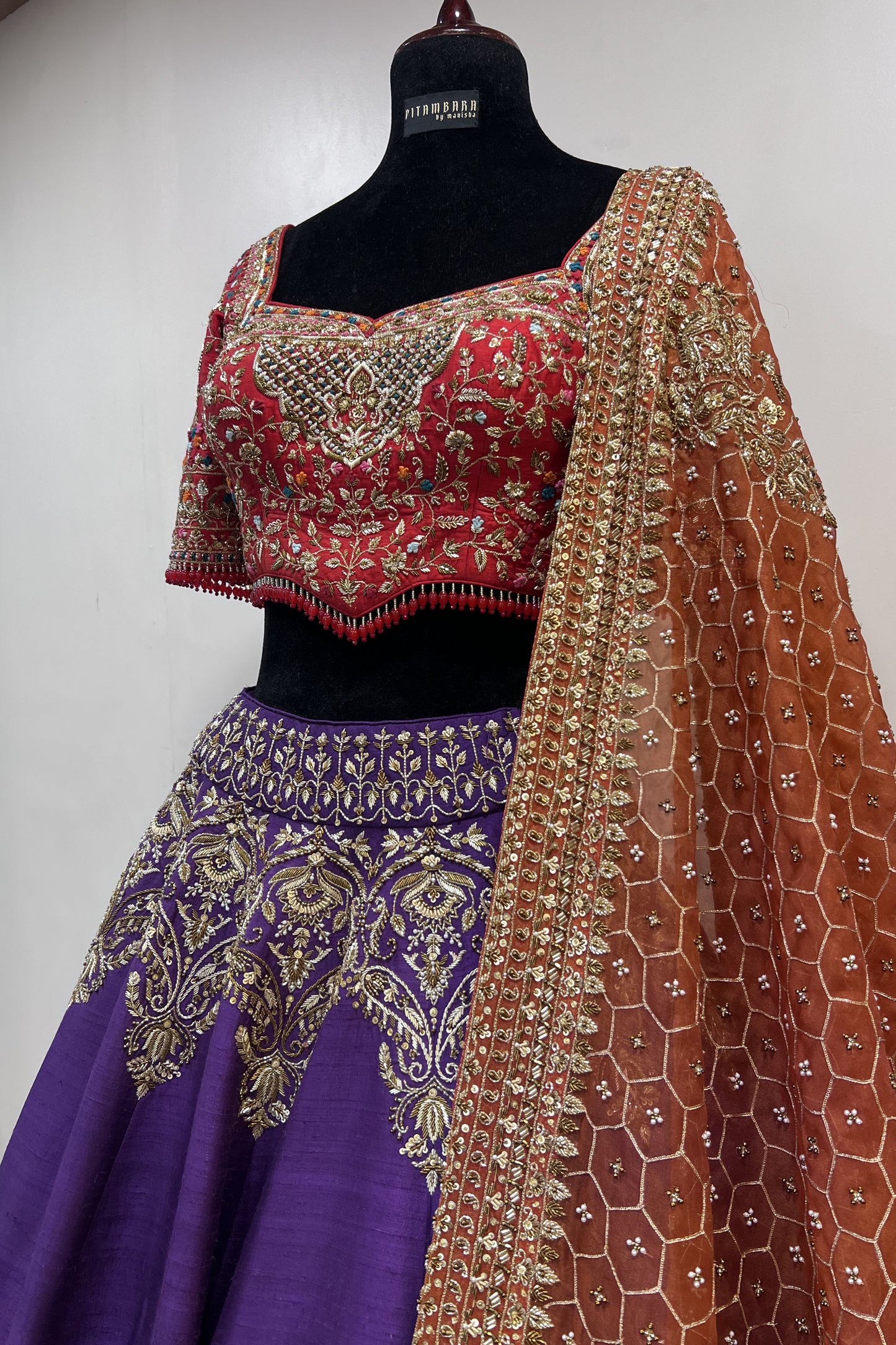 Violet Red Sangeet