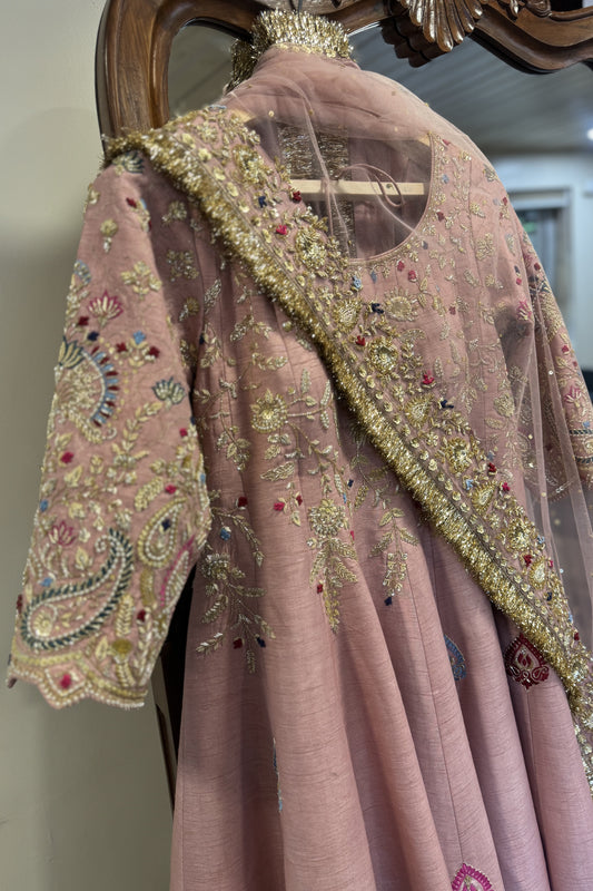 Pink Anarkali