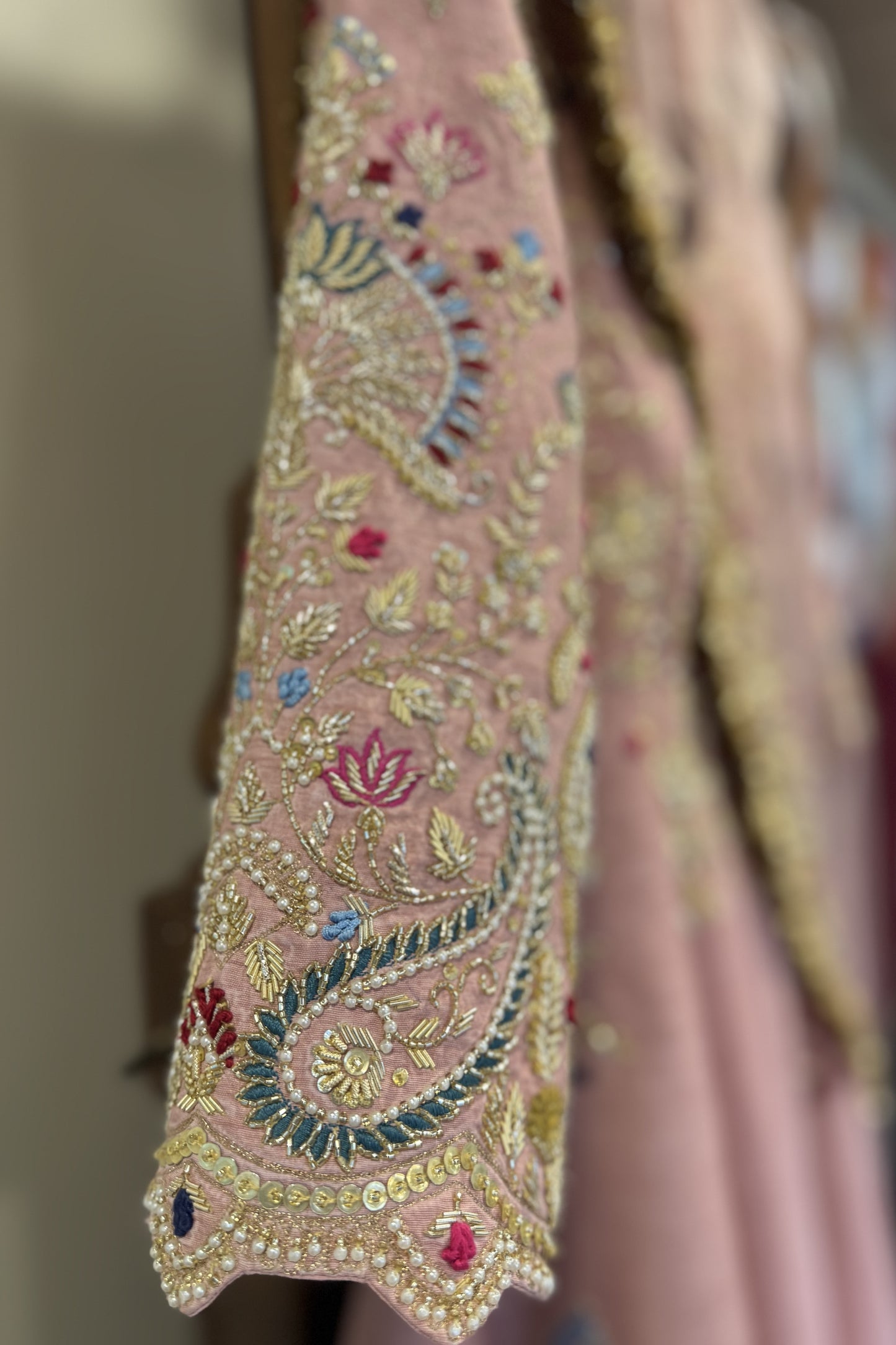 Pink Anarkali
