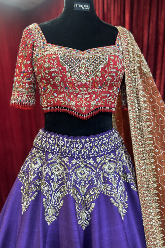 Violet Red Sangeet