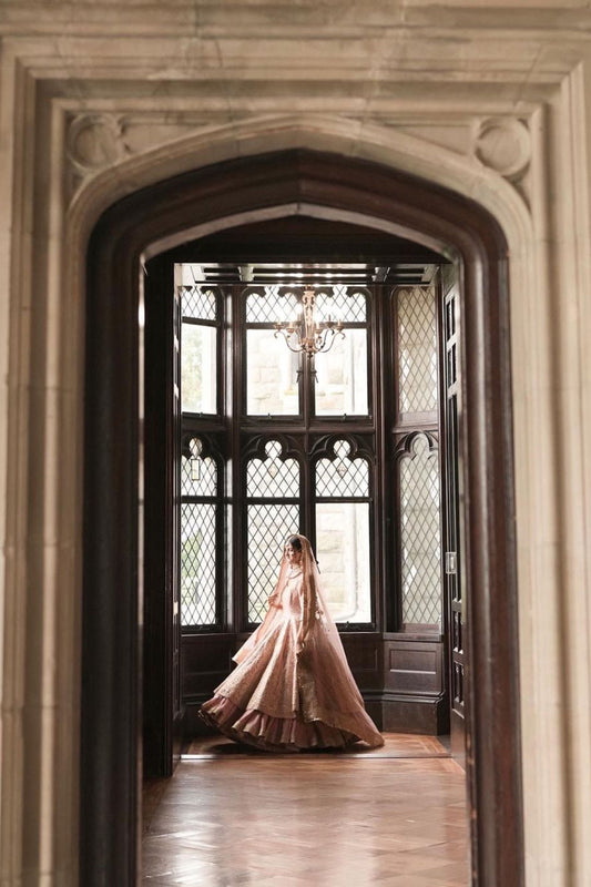 Soft Pink Bridal Anarkali