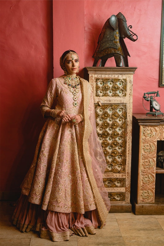 Blush Pink Bridal Anarkali