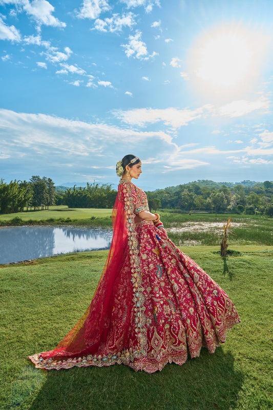 Spice Red Bridal Joda