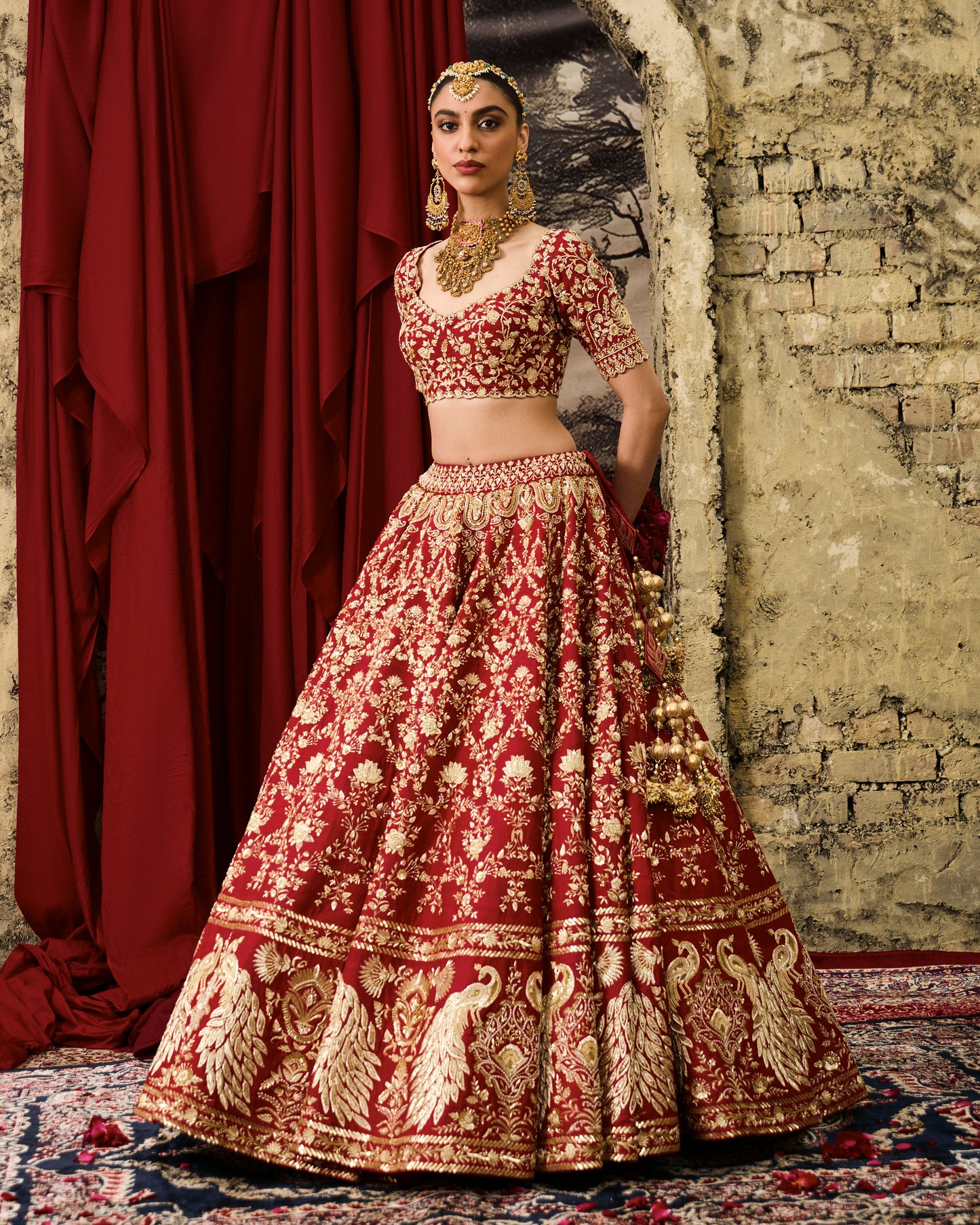 Mor Jaal Lehenga