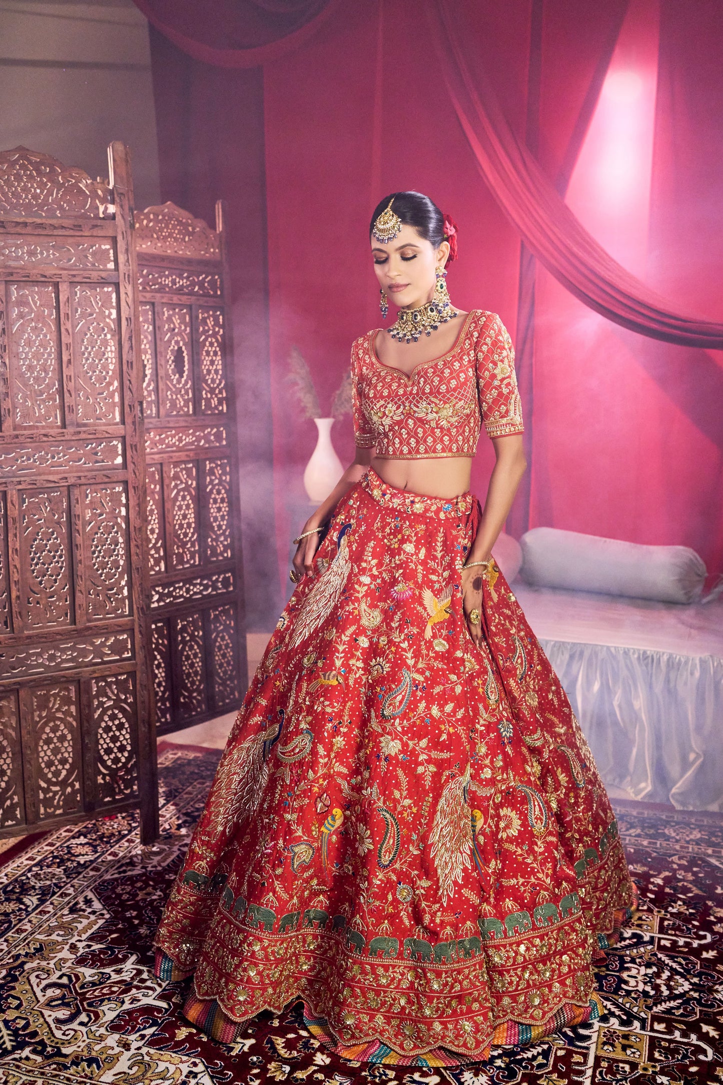 Tuscan Red Bridal Joda
